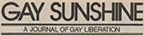 Gay Sunshine-2-IN